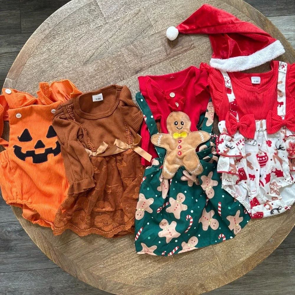 Baby girl 3-9 months‎ holiday  bundle